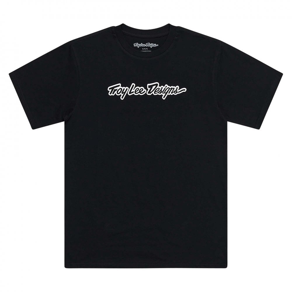 Troy Lee Designs T-Shirt - SIGNATURE (Black)
