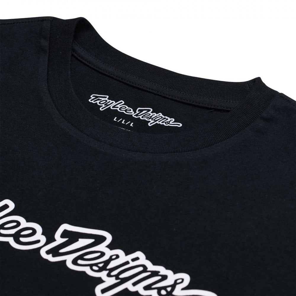 Troy Lee Designs T-Shirt - SIGNATURE (Black)