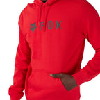 FOX Racing Mens Hoodie - ABSOLUTE Fleece Pullover (Flame Red)