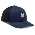 FOX Racing Mens Cap - FOX HEAD Trucker Hat (Midnight)