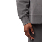 FOX Racing Mens Jumper - WORDMARK Oversized Fleece Crew (Pewter)
