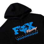 FOX Racing Women's Hoodie - CHECKER Fleece Pullover (Black)