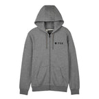 FOX Racing Mens Hoodie - ABSOLUTE Fleece ZIP (Heather Graphite)