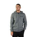 FOX Racing Mens Hoodie - ABSOLUTE Fleece ZIP (Heather Graphite)