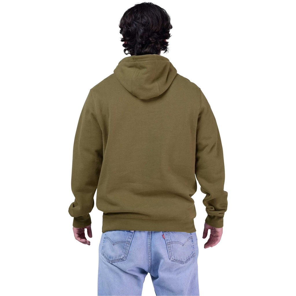 FOX Racing Mens Hoodie - ABSOLUTE Fleece Pullover (Olive Green)