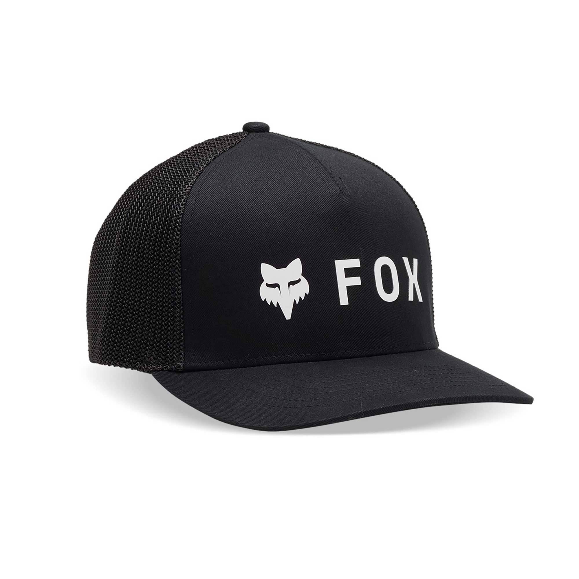 FOX Racing Mens Cap - ABSOLUTE Flexfit Hat (Black)