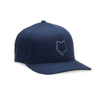 FOX Racing Mens Cap - FOX HEAD Flexfit Hat (Midnight)