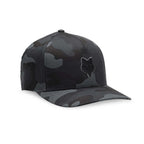FOX Racing Mens Cap - FOX HEAD Flexfit Hat (Black Camo)