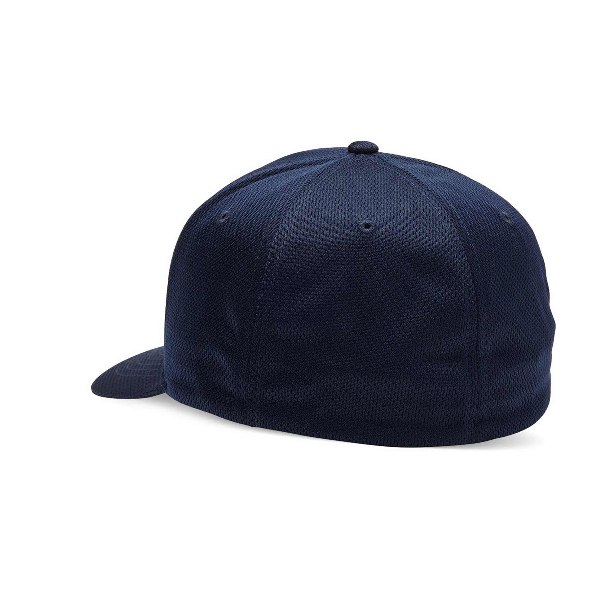 FOX Racing Mens Cap - FOX HEAD Tech Flexfit Hat (Midnight)