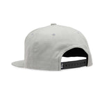 FOX Racing Mens Cap - FOX HEAD Snapback Hat (Steel Grey)