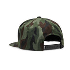FOX Racing Mens Cap - FOX HEAD CAMO Tech Snapback (Green Camo)