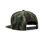 FOX Racing Mens Cap - FOX HEAD CAMO Tech Snapback (Green Camo)