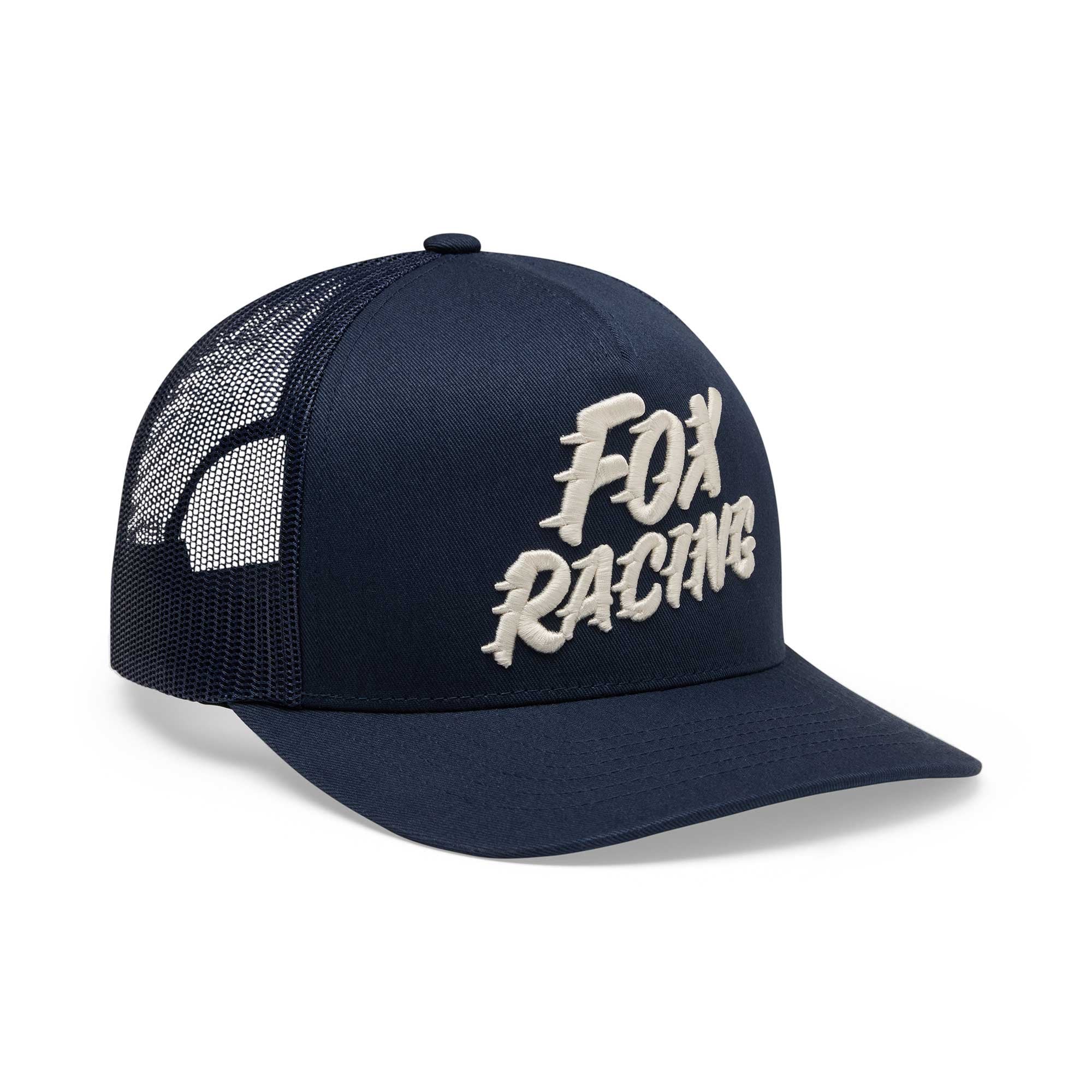 FOX Racing Mens Cap - SPEED Mesh Trucker Hat (Midnight)