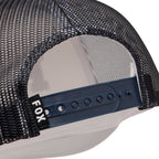 FOX Racing Youth Cap - CHECKER Mesh Trucker Hat (White)