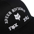 FOX Racing Mens Cap - ICON Flexfit Hat (Black)