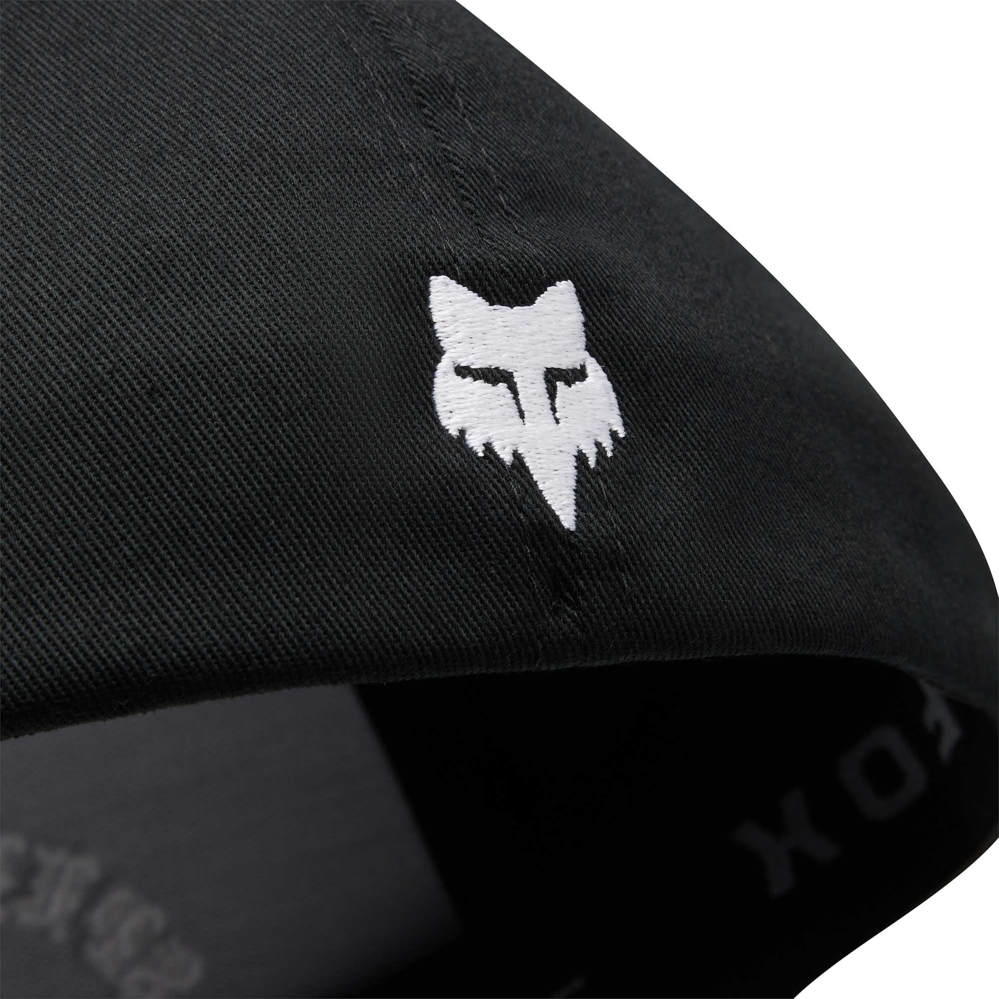 FOX Racing Mens Cap - ICON Flexfit Hat (Black)