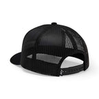 FOX Racing Mens Cap - Block Mesh Trucker Hat (Black)