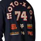 FOX Racing Mens T-Shirt - CIRCA 74 Thermal LS TEE (Midnight)