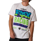 FOX Racing Mens T-Shirt - HARDCORE 195 Original SS TEE (White)