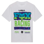 FOX Racing Mens T-Shirt - HARDCORE 195 Original SS TEE (White)