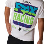 FOX Racing Mens T-Shirt - HARDCORE 195 Original SS TEE (White)