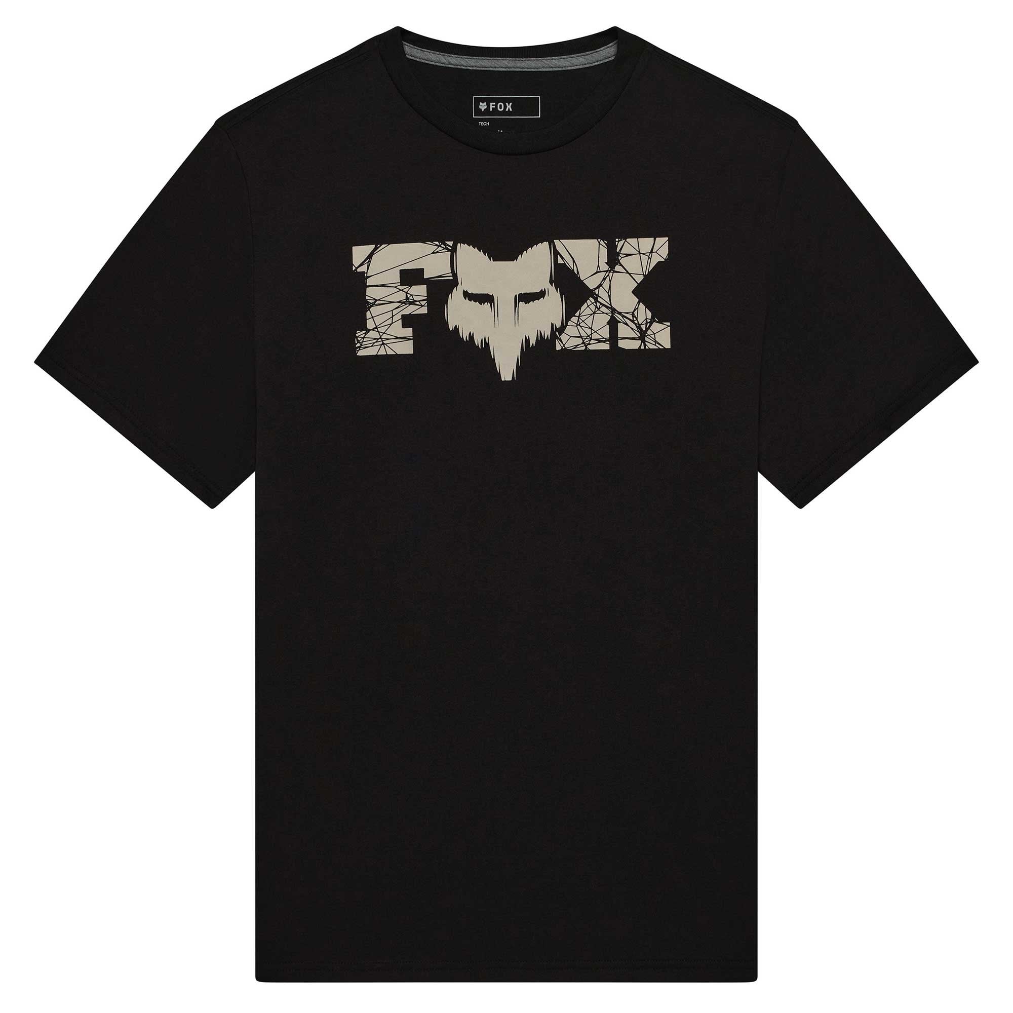 FOX Racing Mens T-Shirt - DIFFUSE DRI-Release SS TEE (Black)
