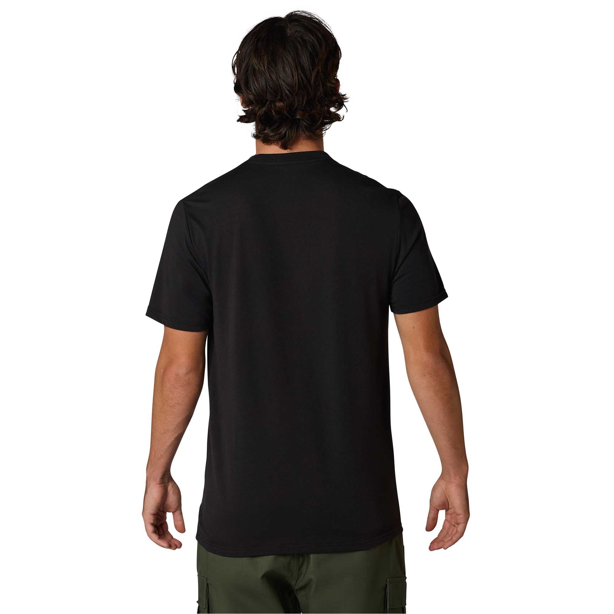 FOX Racing Mens T-Shirt - DIFFUSE DRI-Release SS TEE (Black)
