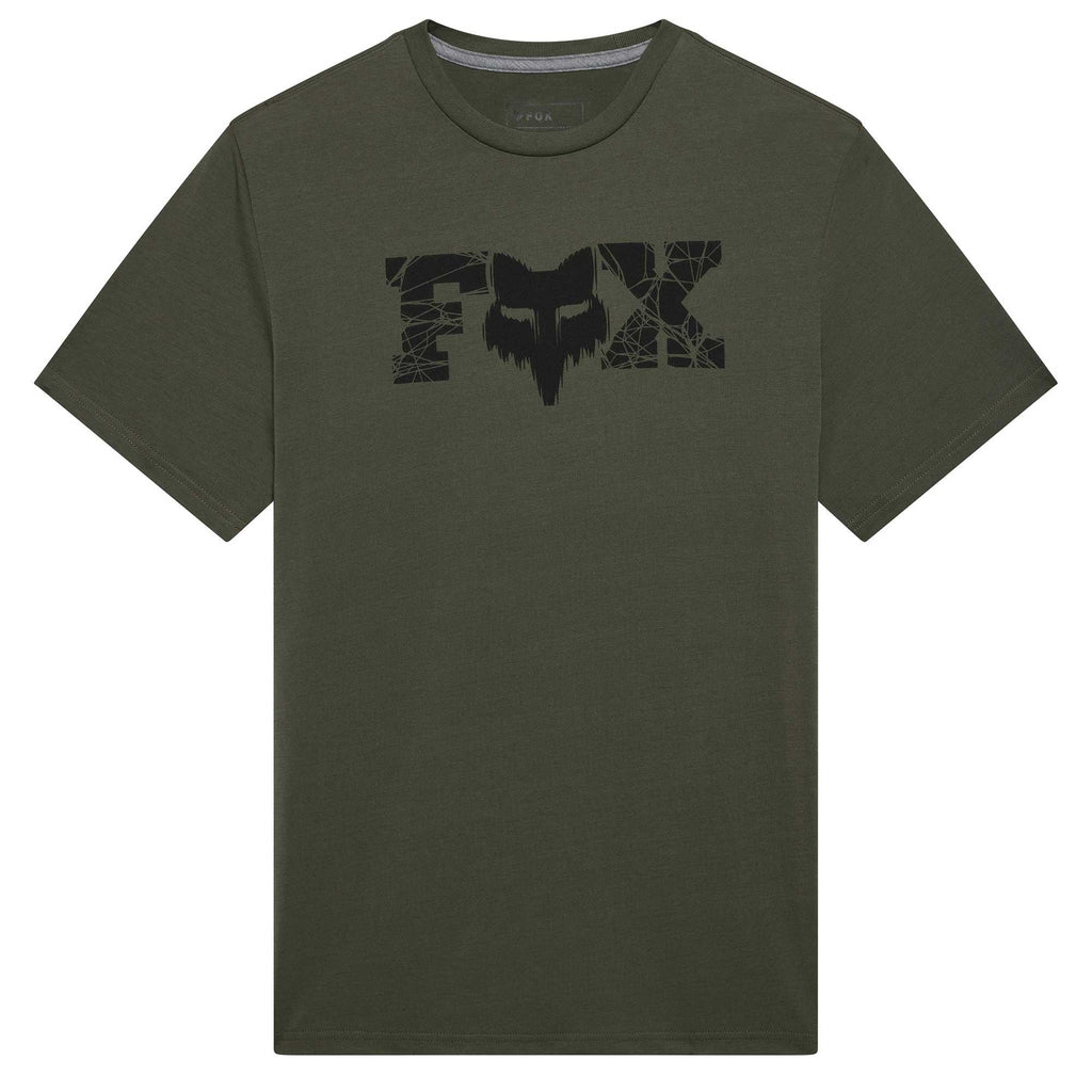 FOX Racing Mens T-Shirt - DIFFUSE DRI-Release SS TEE (Ivy)