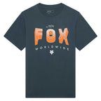 FOX Racing Mens T-Shirt - BLOCK 195 Original SS TEE (Deep Cobalt)