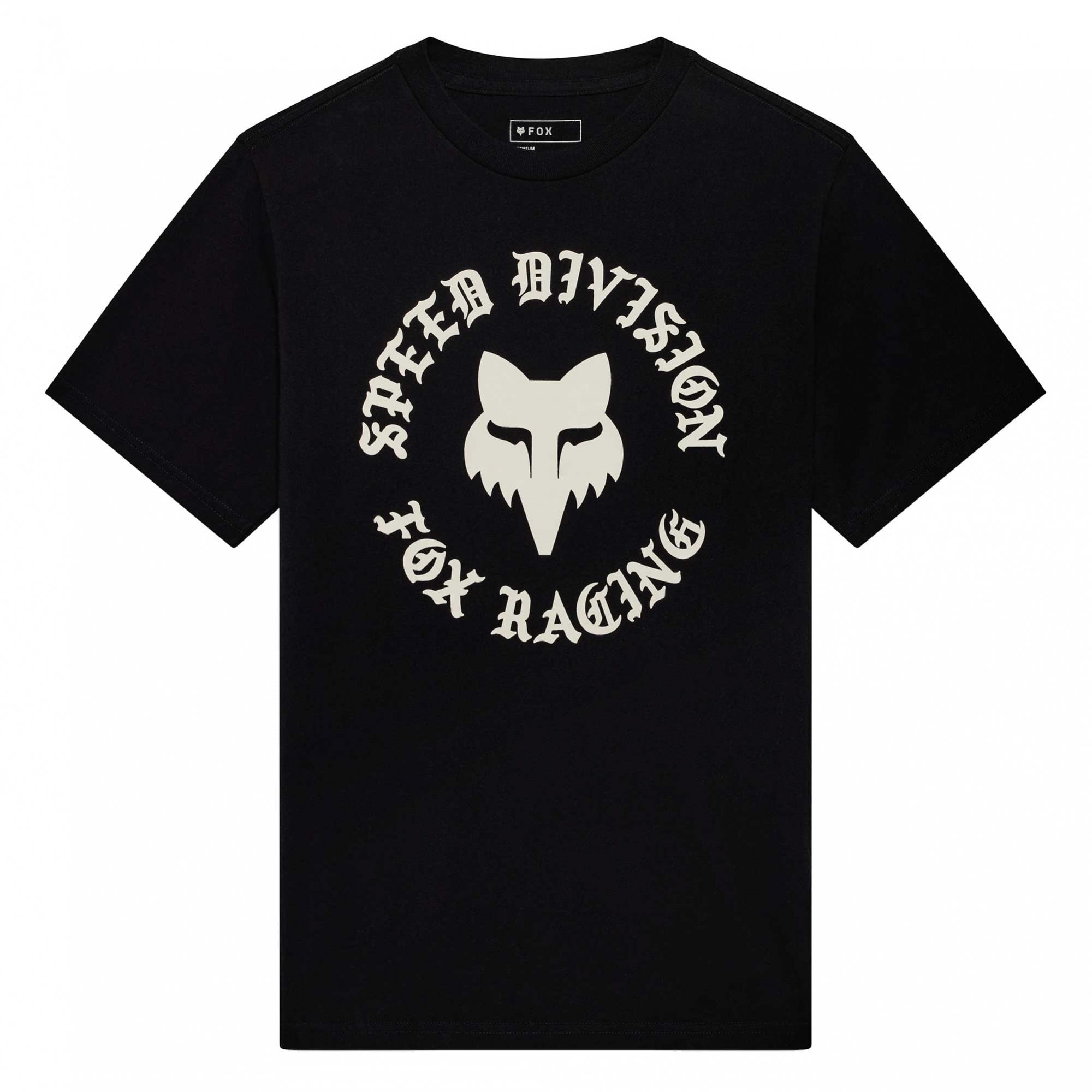FOX Racing Mens T-Shirt - BADGE 195 Original SS TEE (Black)