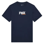FOX Racing Mens T-Shirt - CHECKER 195 Original SS TEE (Midnight)