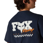 FOX Racing Mens T-Shirt - CHECKER 195 Original SS TEE (Midnight)
