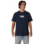 FOX Racing Mens T-Shirt - CHECKER 195 Original SS TEE (Midnight)