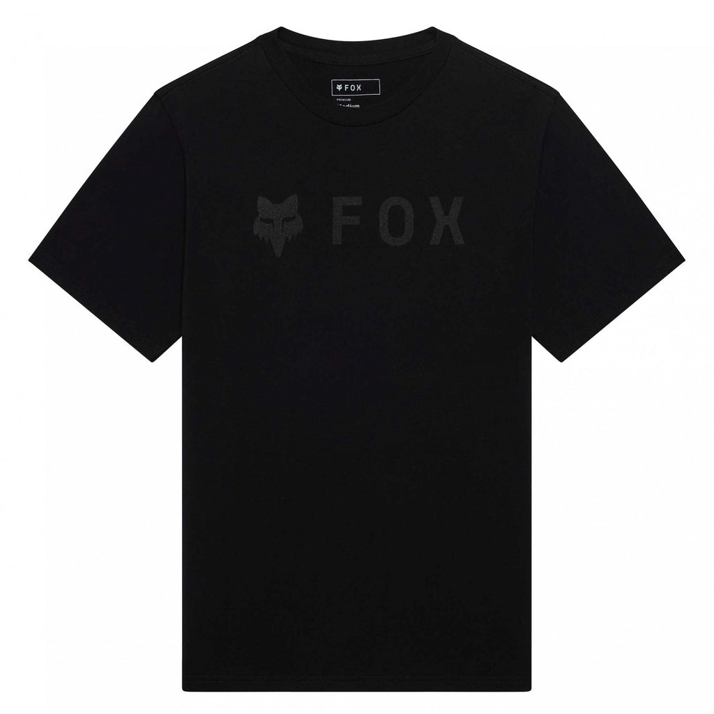 FOX Racing Mens T-Shirt - ABSOLUTE 195 Original SS TEE (Black/Black)