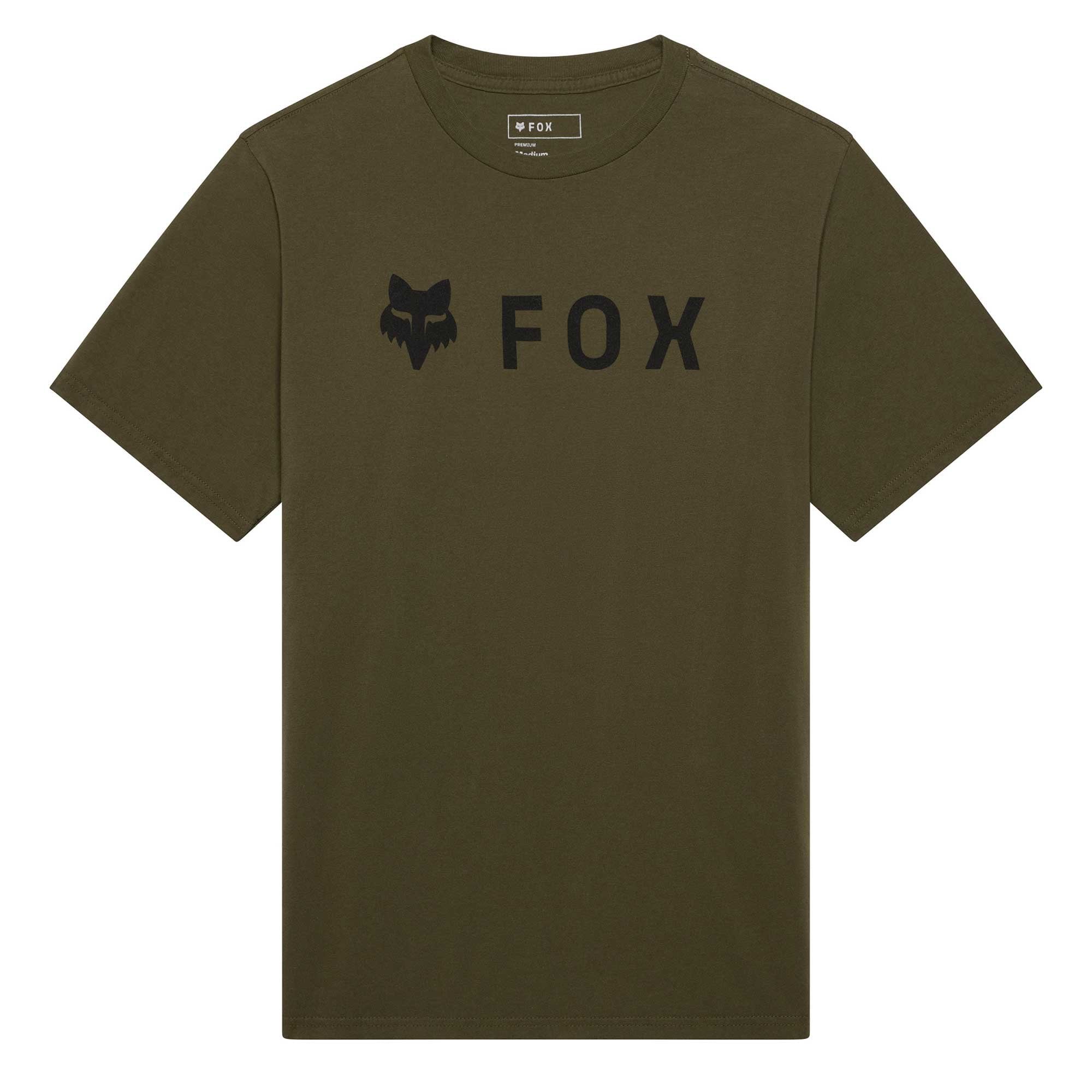 FOX Racing Mens T-Shirt - ABSOLUTE 195 Original SS TEE (Olive Green)