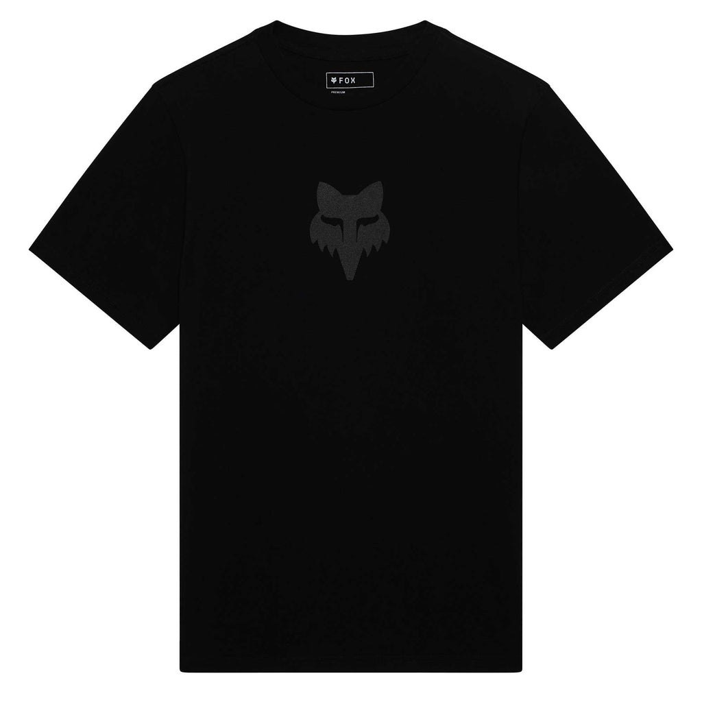 FOX Racing Mens T-Shirt - FOX HEAD 195 Original SS TEE (Black/Black)