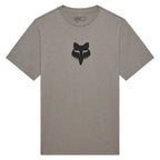 FOX Racing Mens T-Shirt - FOX HEAD 195 Original SS TEE (Heather Graphite)