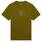 FOX Racing Mens T-Shirt - FOX HEAD 195 Original SS TEE (Army Green)