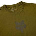 FOX Racing Mens T-Shirt - FOX HEAD 195 Original SS TEE (Army Green)