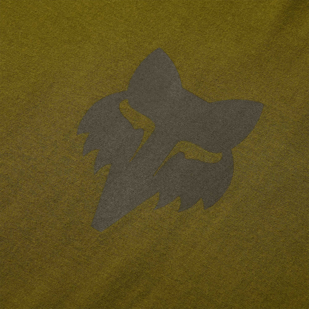 FOX Racing Mens T-Shirt - FOX HEAD 195 Original SS TEE (Army Green)