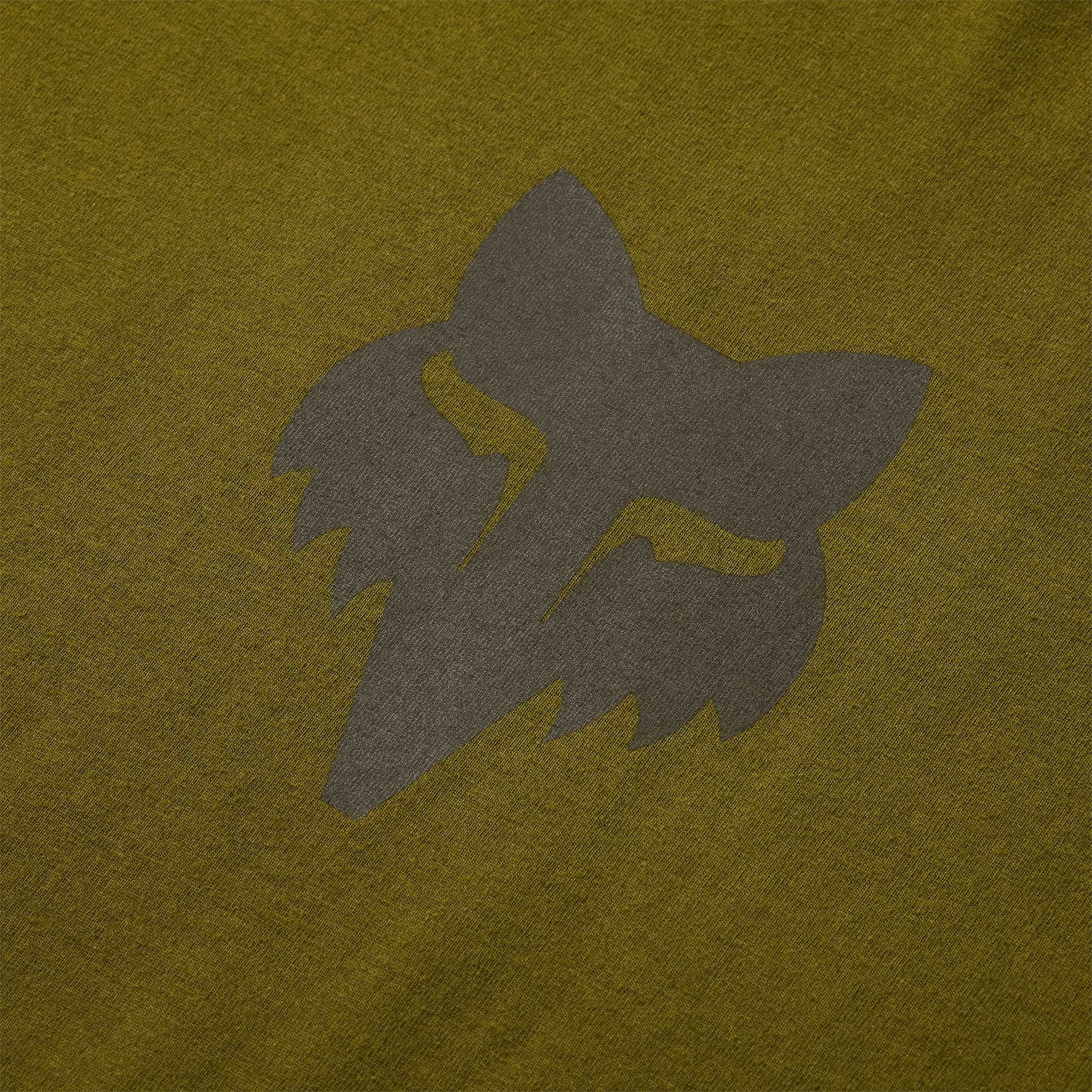 FOX Racing Mens T-Shirt - FOX HEAD 195 Original SS TEE (Army Green)