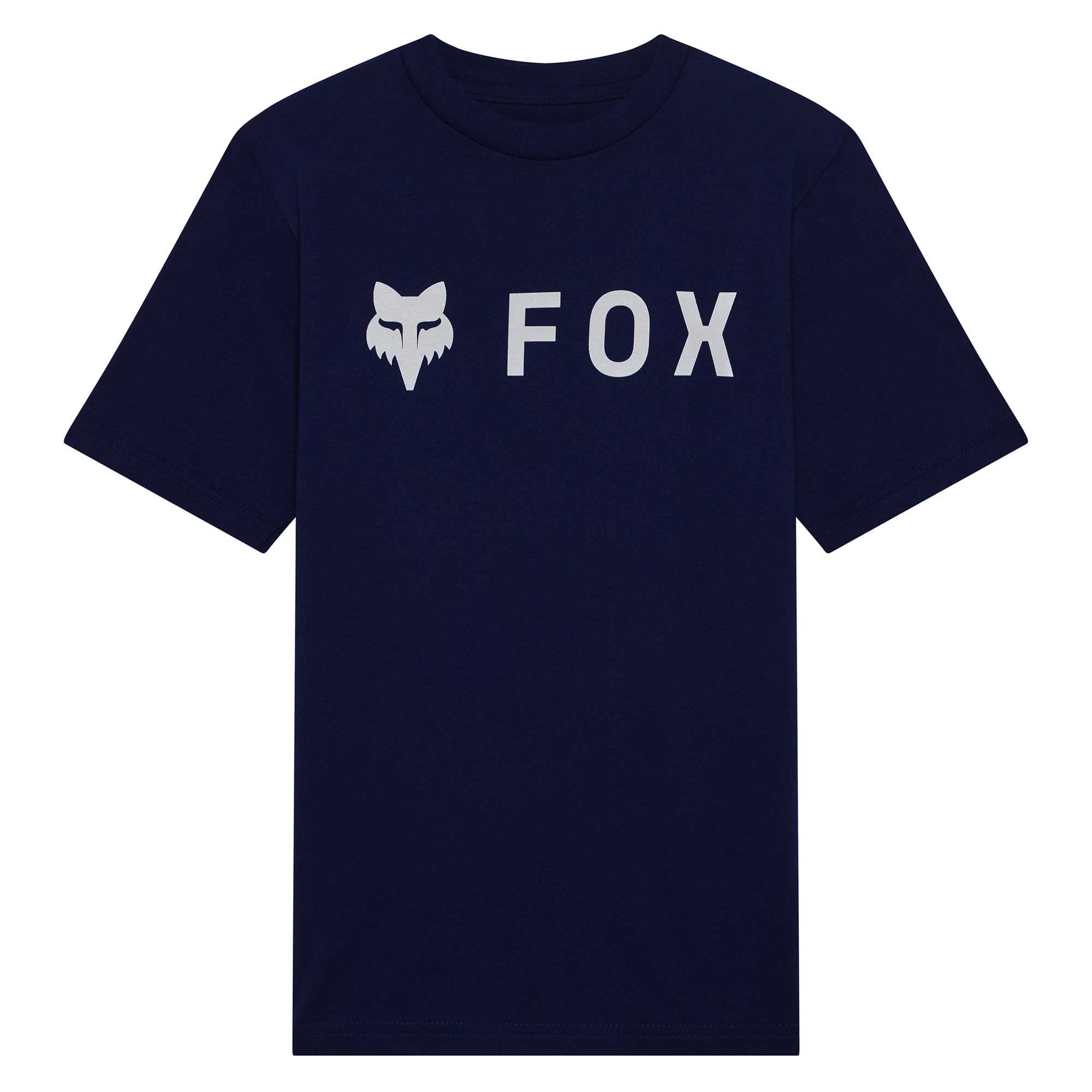 FOX Racing Youth T-Shirt - ABSOLUTE SS TEE (Navy)