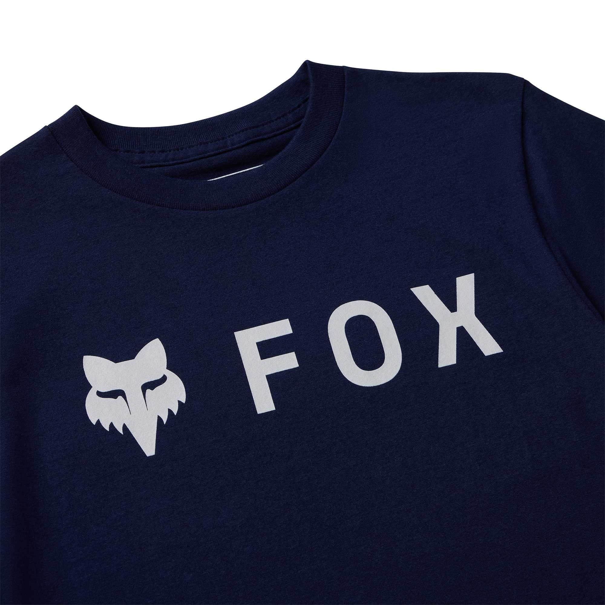 FOX Racing Youth T-Shirt - ABSOLUTE SS TEE (Navy)
