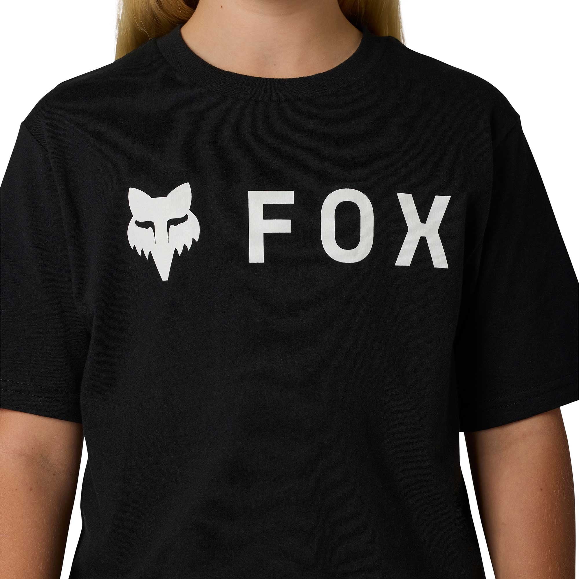 FOX Racing Youth T-Shirt - ABSOLUTE SS TEE (Ultra Black)