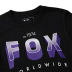 FOX Racing Youth T-Shirt - BLOCK SS TEE (Ultra Black)