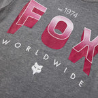 FOX Racing Youth T-Shirt - BLOCK SS TEE (Heather Dark Grey)