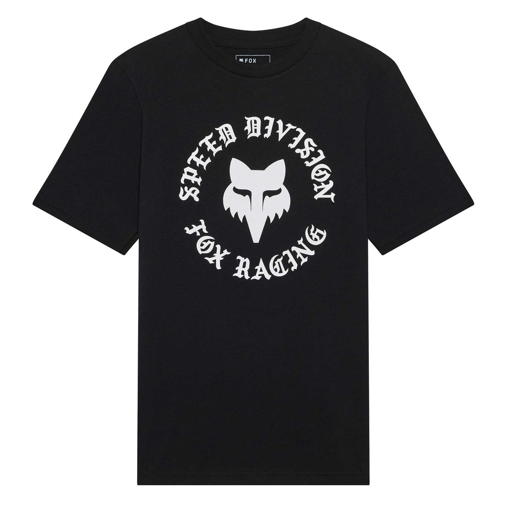 FOX Racing Youth T-Shirt - BADGE SS TEE (Ultra Black)
