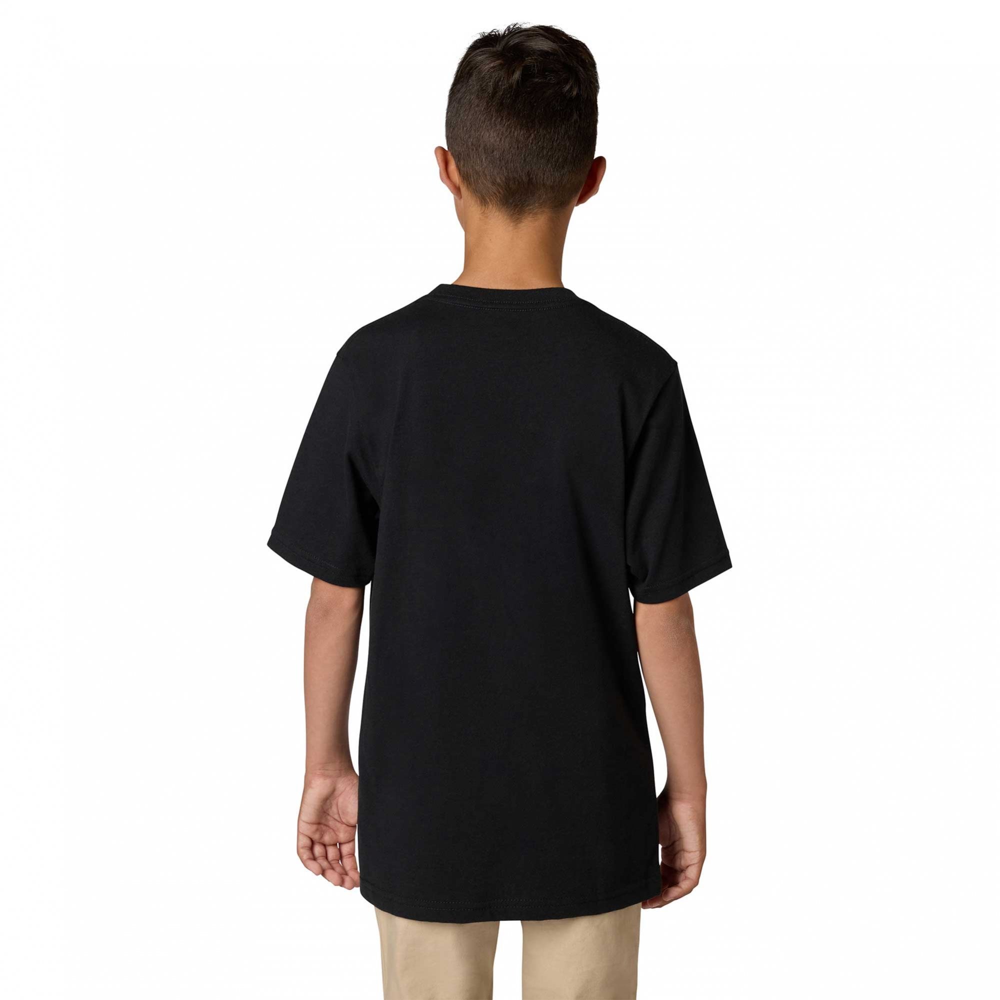 FOX Racing Youth T-Shirt - BADGE SS TEE (Ultra Black)