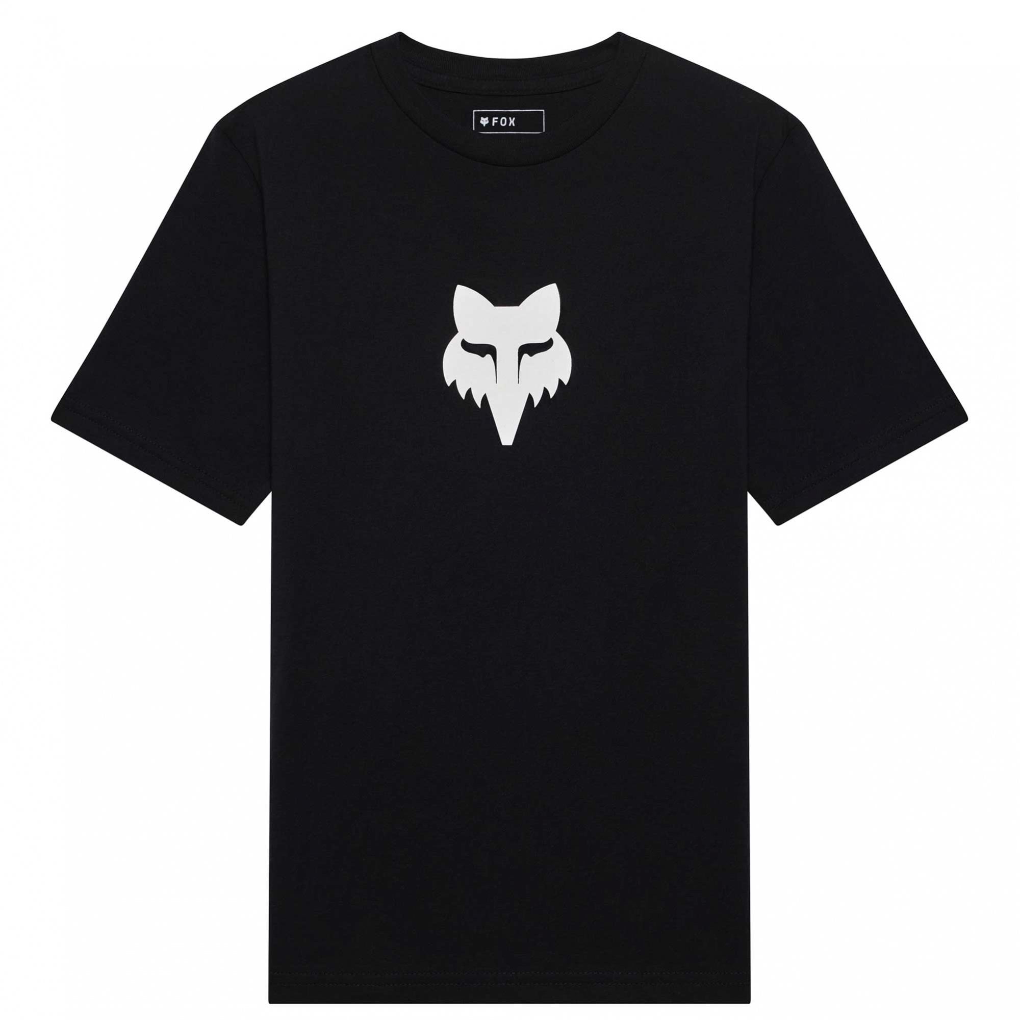 FOX Racing Youth T-Shirt - FOX HEAD SS TEE (Ultra Black)