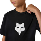 FOX Racing Youth T-Shirt - FOX HEAD SS TEE (Ultra Black)